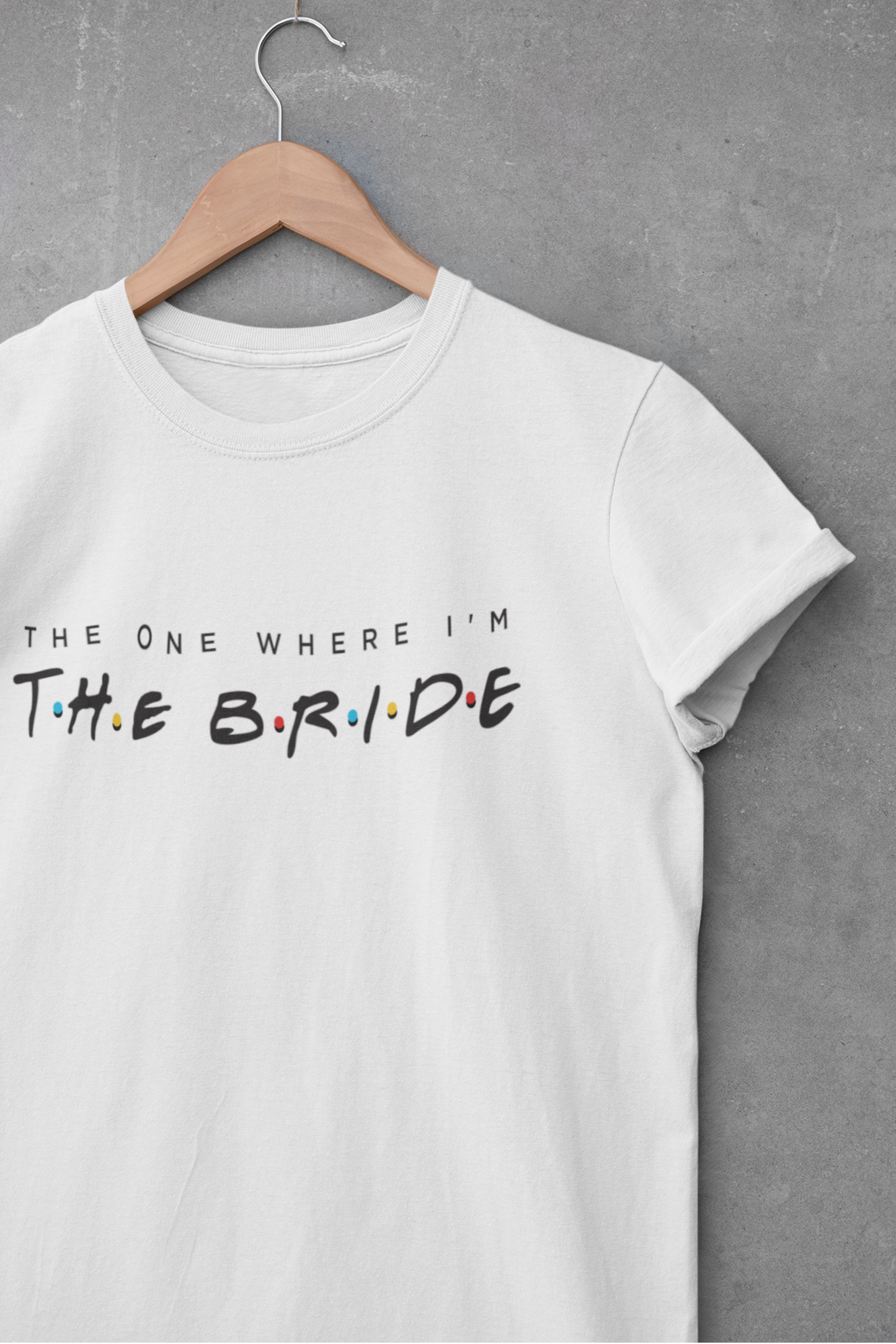 FRIENDS TV Show Bachelorette Party T-Shirts – Bride & Squad Tees