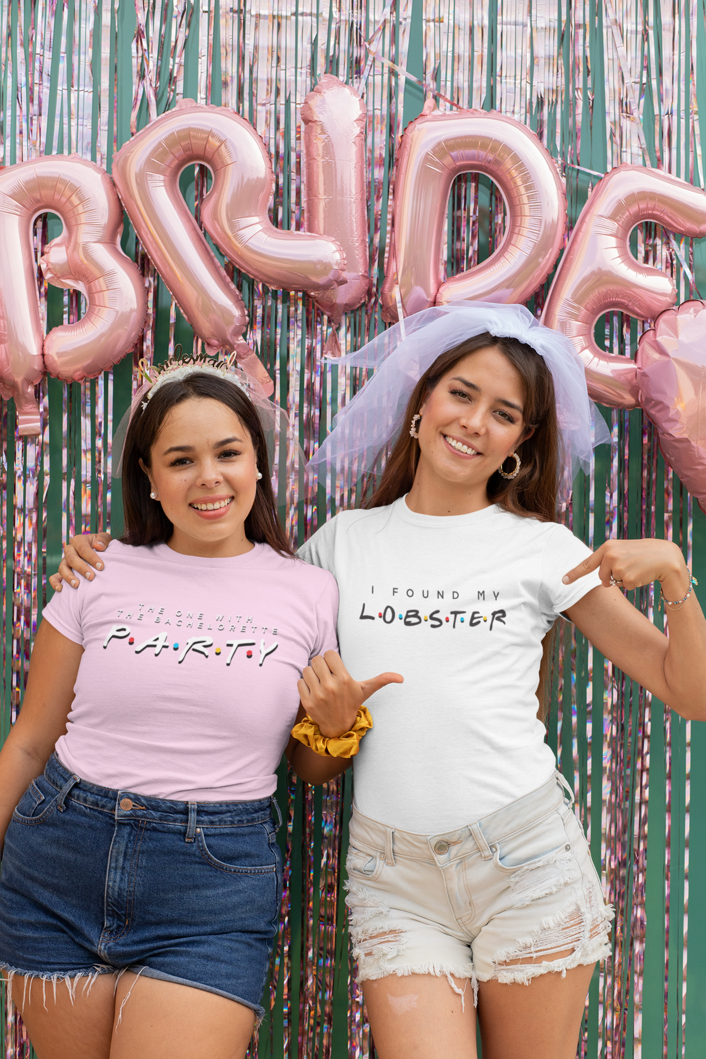 FRIENDS TV Show Bachelorette Party T-Shirts – Bride & Squad Tees