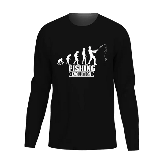 Fishing Evolution Men Long Sleeve Shirt